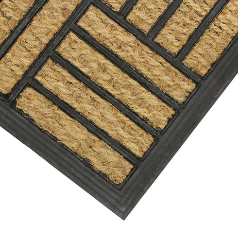 Woven Rubber Tuffscrape Mat 45x75cm